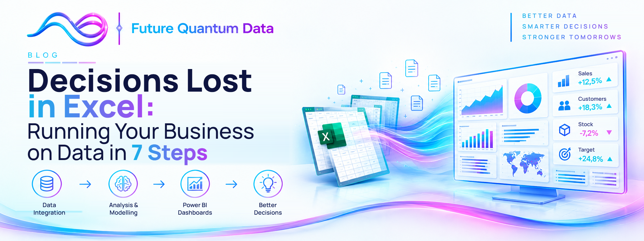 Decisions Lost in Excel: 7 Steps to Running Your Business on Data